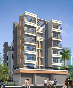 Gaurang Tulsi Vrindavan Society Elevation 1