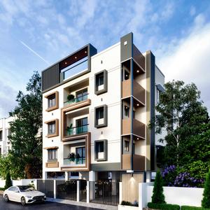 2 BHK Unfurnished Flat