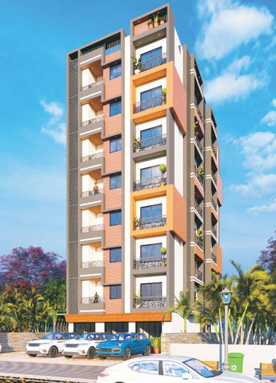 A J Mizra Residency Elevation 1