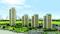 Peninsula Ashok Tower Elevation 1