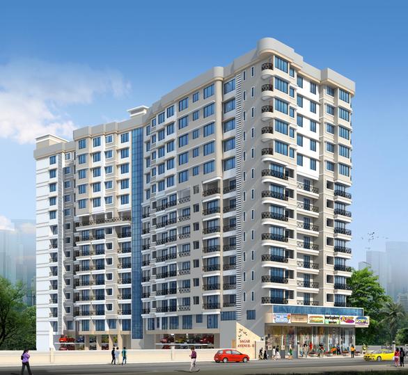 Sagar Avenue ll Elevation 1