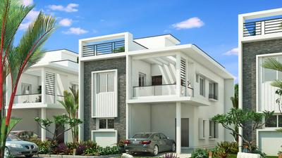Project Image of 2400 Sq.ft 3 BHK Villa for sale in Kollur for Rs. 37700000