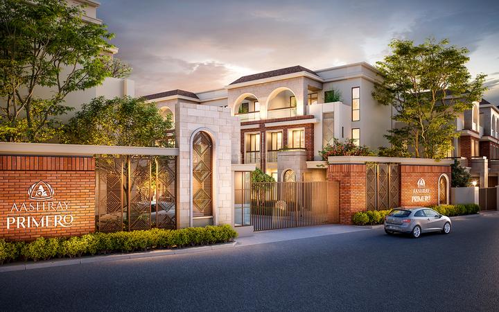 Aashray Primero Elevation 1