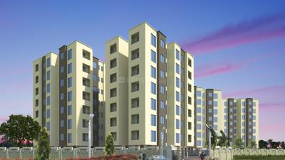 Gallery Cover Image of 700 Sq.ft 1 RK Apartment / Flat for sale in GBK Vishwajeet Green, Ambernath East for Rs. 4000000