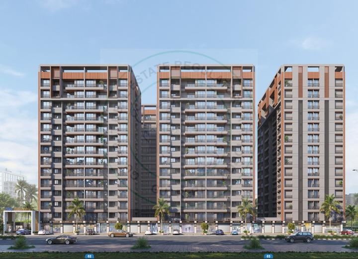 Shree Hari Sky Blossom Elevation 1