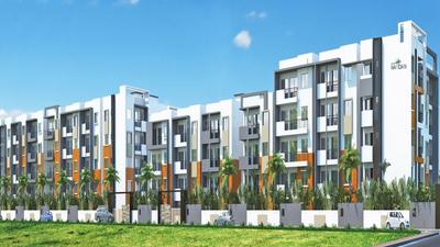 Project Image of 957 Sq.ft 2 BHK Apartment / Flat for sale in K R Puram for Rs. 7400000
