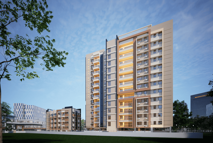 Gallery Cover Pic of Rainbow Mahadev Residency