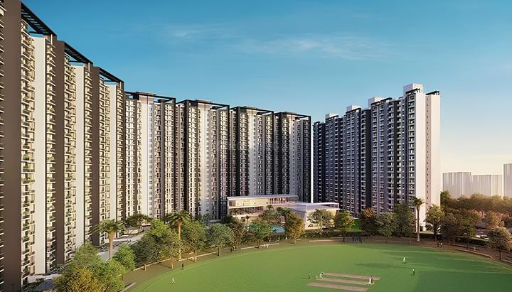 Eldeco Live By The Greens Phase III Elevation 1