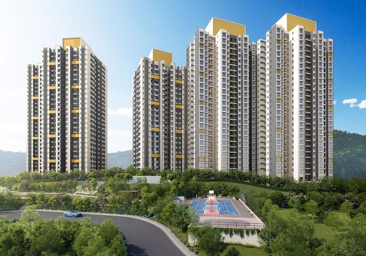 Wadhwa Wise City South Block Phase I Plot RZ8 Building 5 Wing D4 Elevation 1