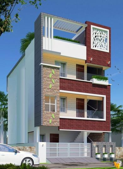 Hyderabad West Zone Villas Elevation 1