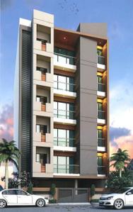 Gallery Cover Image of 1000 Sq.ft 1.5 BHK Apartment / Flat for rent in Jenil Gokul Residency, Bhakti Nagar for Rs. 10000