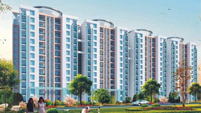Gallery Cover Image of 750 Sq.ft 1 RK Apartment / Flat for rent in Ansal The Fernhill, Sector 91 for Rs. 9000