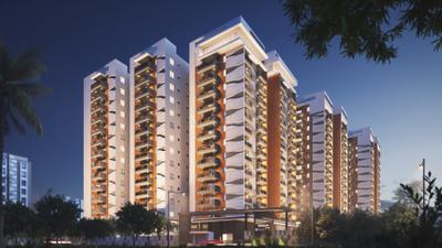 Project Image of 1605 Sq.ft 3 BHK Apartment / Flat for sale in Kollur for Rs. 10260000