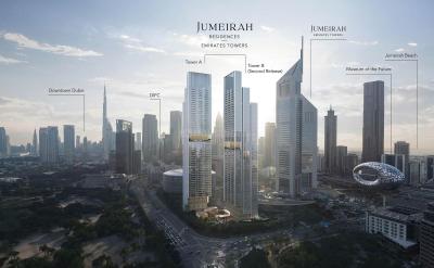 Dubai Jumeirah Residences Emirates Towers Project Images