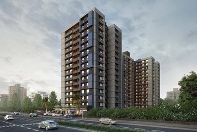 Project Image of 1000 Sq.ft 3 BHK Apartment / Flat for sale in Tragad for Rs. 7753000
