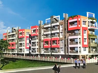 Project Image of 750 Sq.ft 2 BHK Apartment / Flat for sale in Baguiati for Rs. 5000000