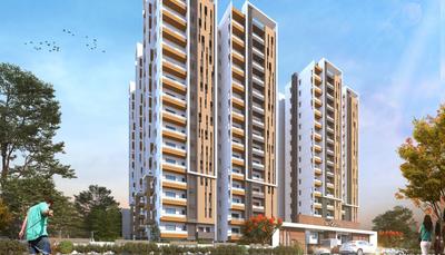 Project Image of 1840 Sq.ft 3 BHK Apartment / Flat for sale in Nallagandla for Rs. 19500000