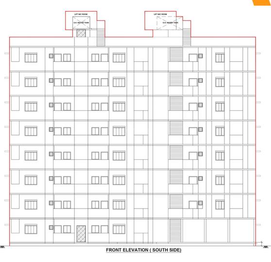 Scope Giriraj Apartment Elevation 1