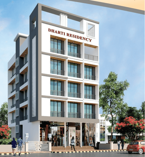 Dharti Residency Elevation 1