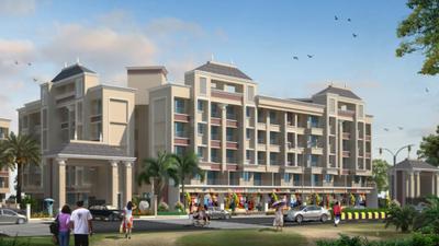 Gallery Cover Image of 640 Sq.ft 1 BHK Apartment / Flat for rent in Parekh Deepali Residency, Badlapur East for Rs. 5000