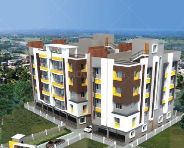 Project Image of 1200 Sq.ft 3 BHK Apartment / Flat for sale in New Town for Rs. 8000000