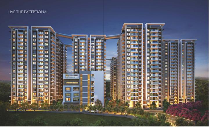 Vaisakhi Skypark Block 1 2 3 4 7 Elevation 1