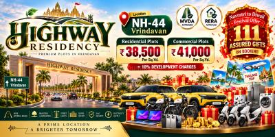 Residential Lands for Sale in Highway Residency