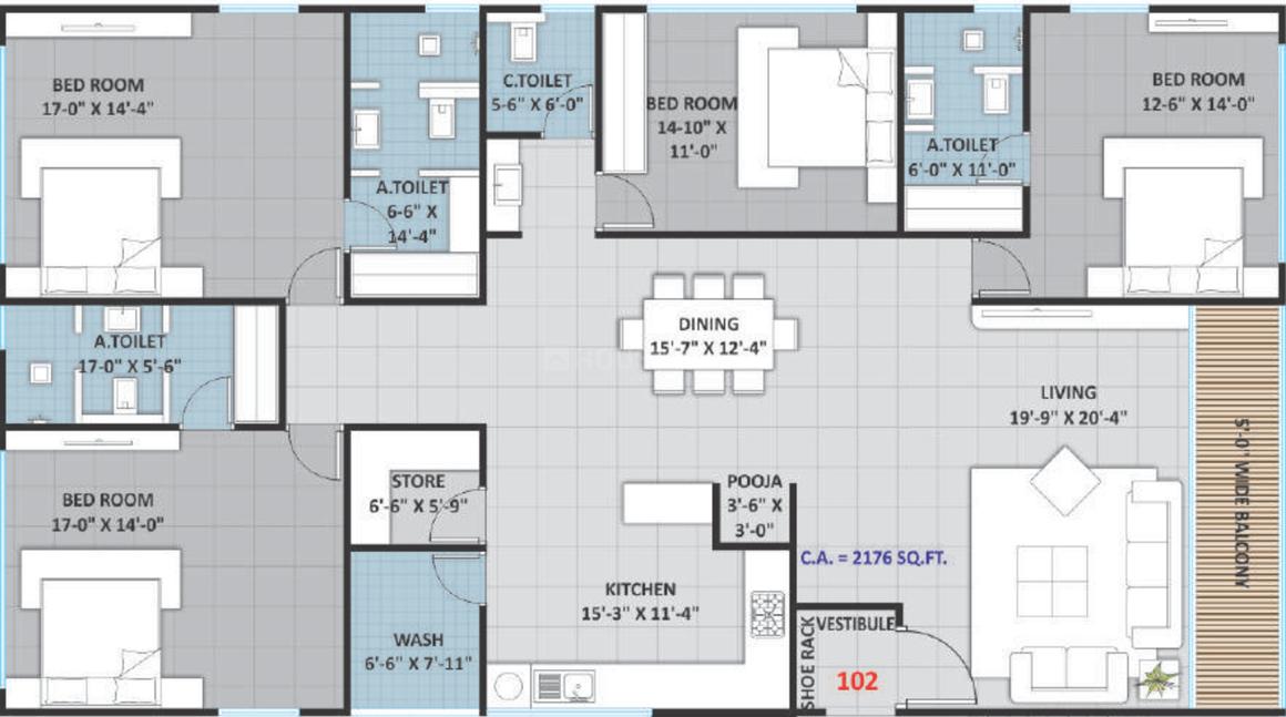 The Polaris Avenue The Polaris Avenue Floor Plan Vesu, Surat