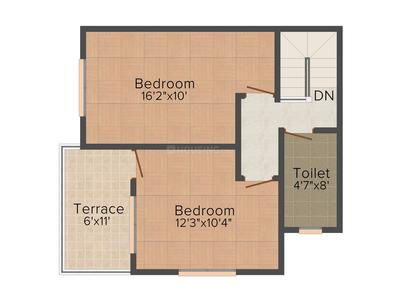 Ganadhish Vrindavan Park 2D - First Floor 1