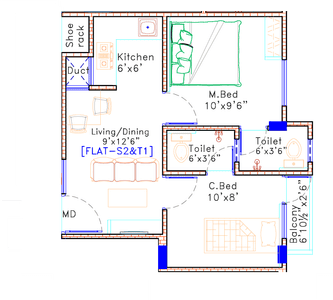 Arjun A And D Homes 2D 1