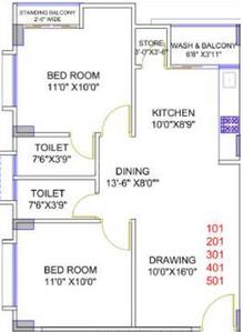 Bhavya Developers Simandhar Sharan 2D 1