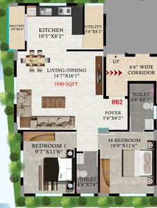Gallery Cover Pic of Skanda Embassy Apartment