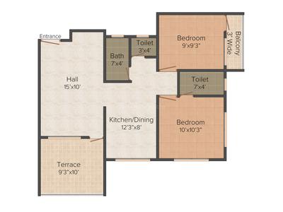 Shree Balaji Ballaleshwar Appartment 2D 2