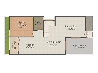 Clear Title Little City Ground Floor - 2D 1
