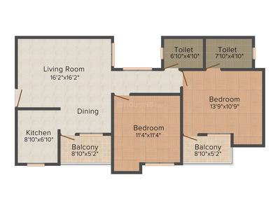 REPL Rajvansh Residency 2D 1