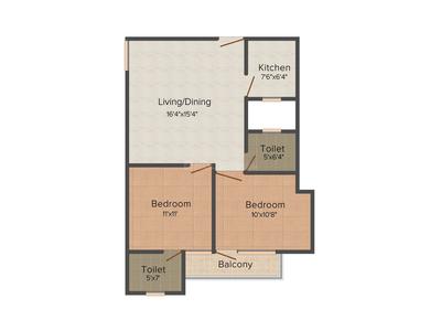 Maan Apartment-III 2D 1