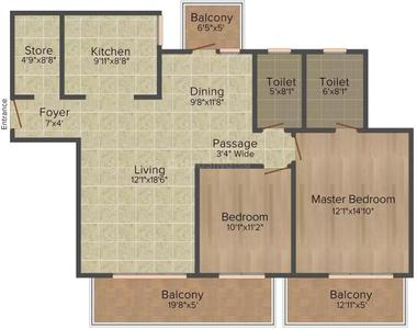 Tata Value Homes New Haven Bahadurgarh 2D 2