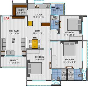BT Ajay Heights 2D 2