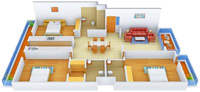 Bajwa Spanish Homes 3D 1