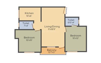 Uniplus Palms 2D 3