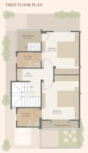 Centaur Krishna Upvan 2D - First Floor 1