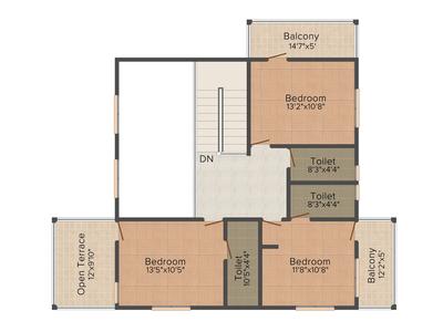 Bright Serenity Acres 2D - First Floor 2