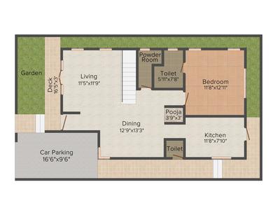 JS Lotus 2D - Ground Floor 3