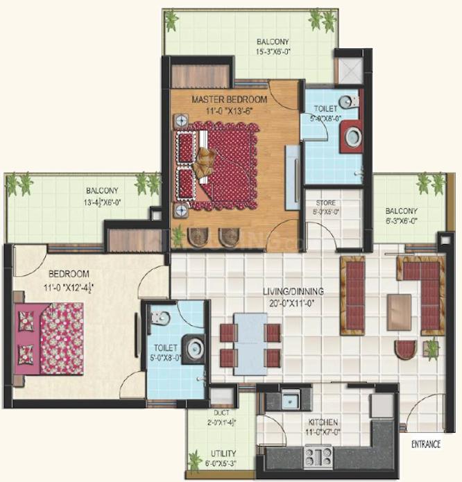 Golden Sand Golden Sand Apartments in Badal Colony, Zirakpur Price