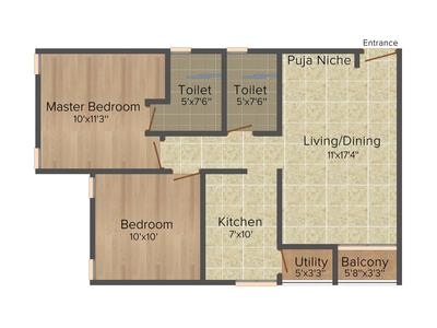 Unitech Ananda 2D 3