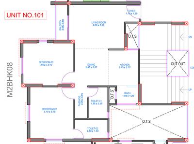 Pratham Riviera Phase 5 2D 3