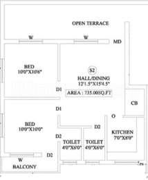 Devan Homes Bharathi Kudil 2D 2