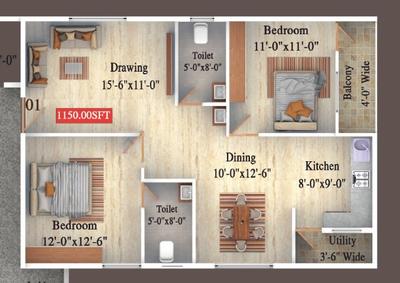 Sree Vinayaka Homes 2D 1