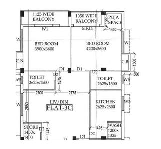 BBC Debarpan Appartment 2D 1