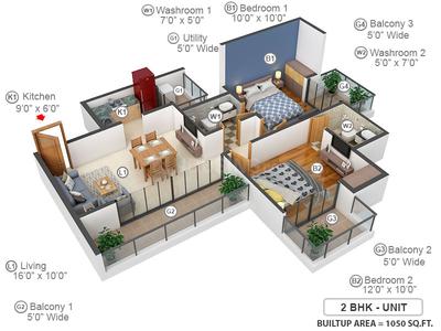 Mangalya Novena Green 3D 1